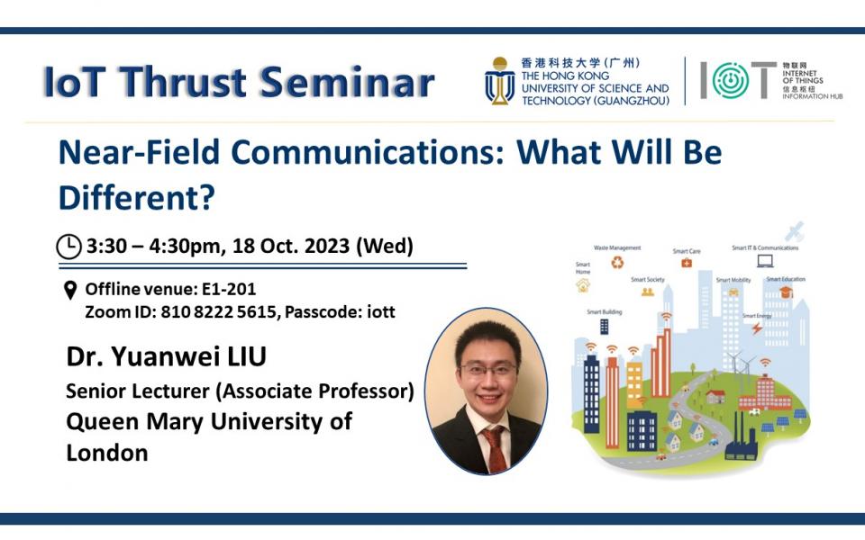 IoT Thrust Seminar NearField Communications What Will Be Different